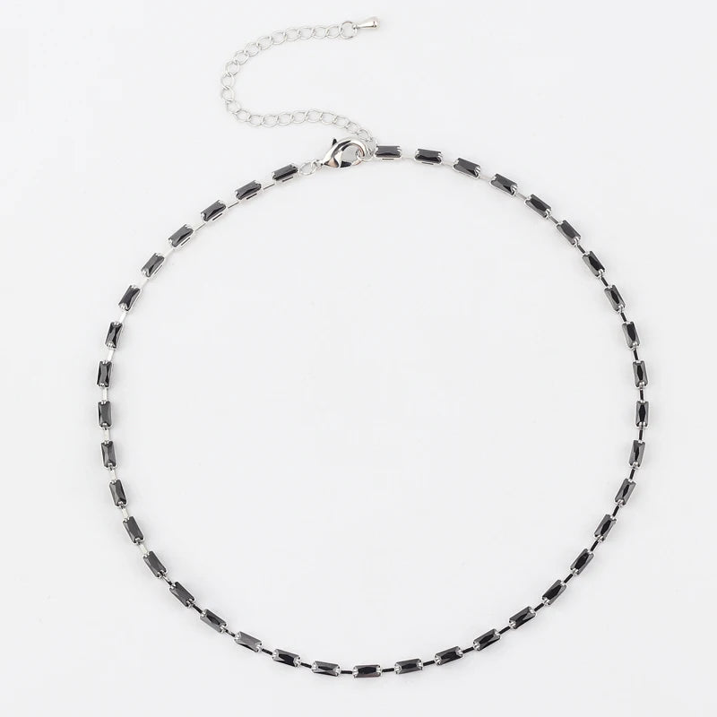 Rainbow Tennis Necklace – Bold Color, Everyday Sparkle