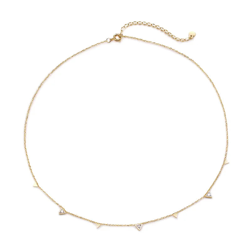 Minimalist Teardrop Pendant Necklace