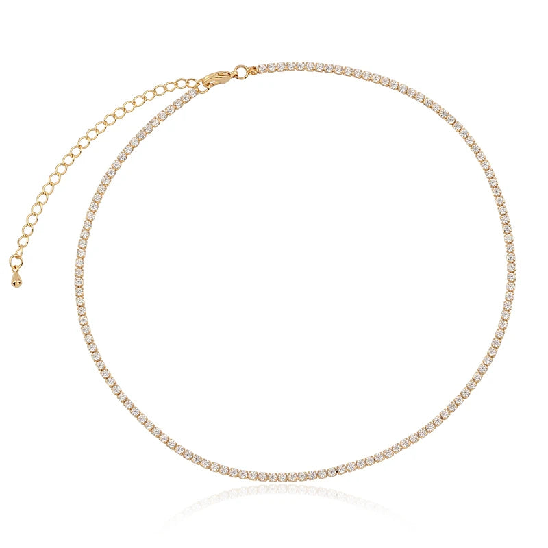 Rainbow Tennis Necklace – Bold Color, Everyday Sparkle