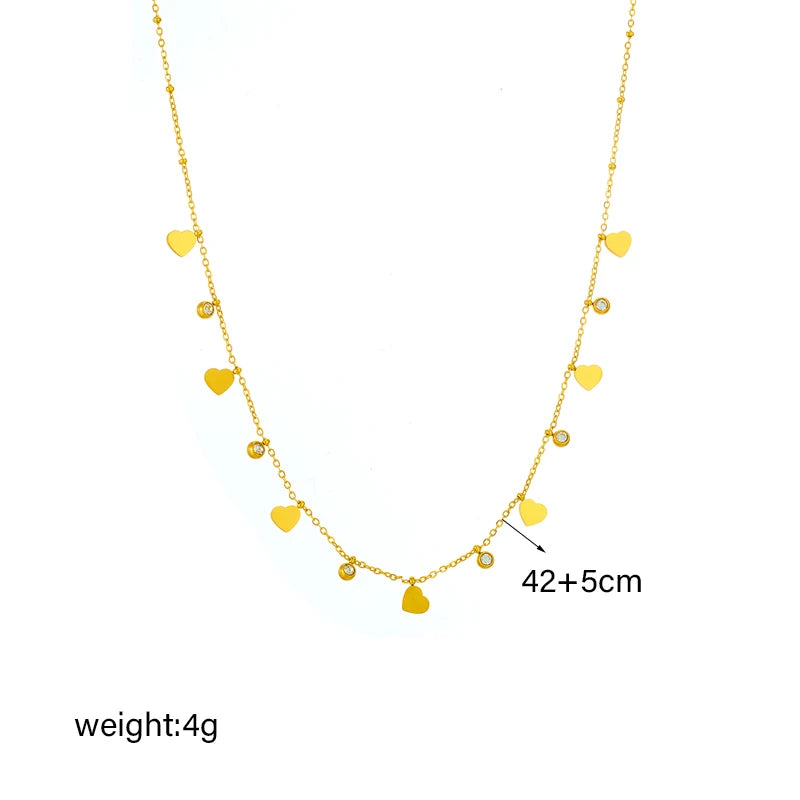 Love Heart Pendant Necklace