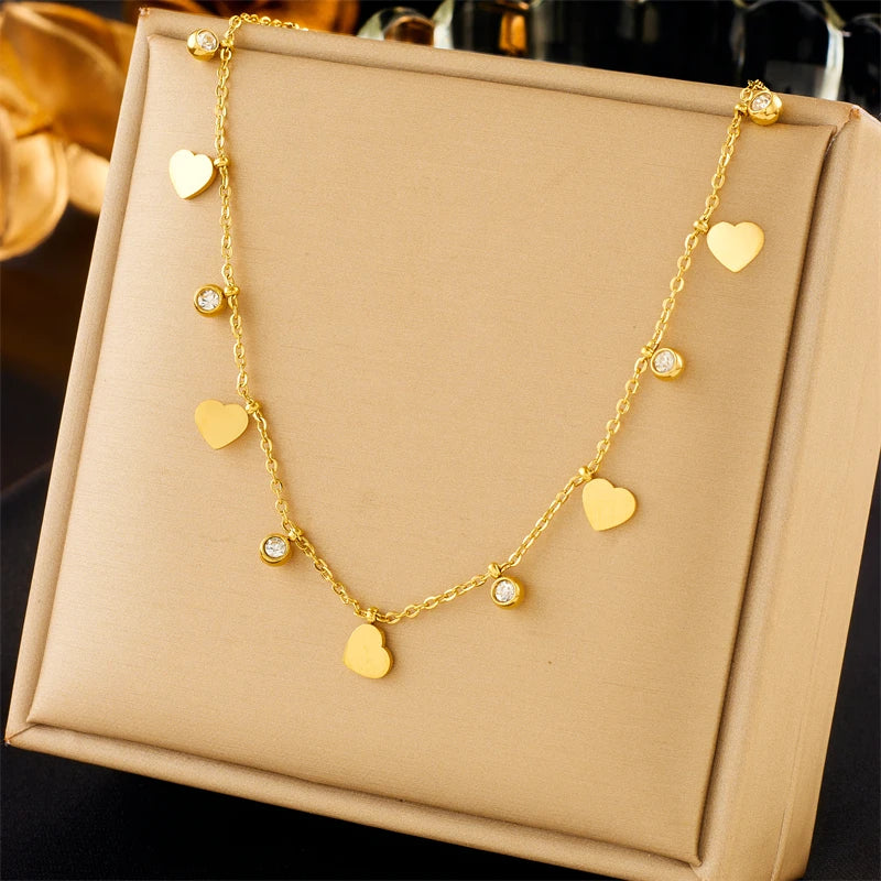 Love Heart Pendant Necklace